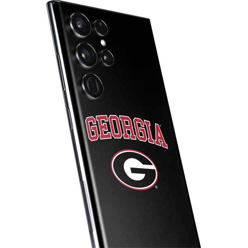 University of Georgia Collegiate Text Galaxy S22 Ultra Skin
