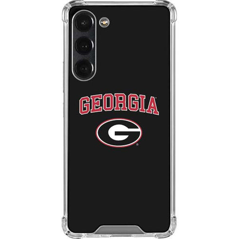 University of Georgia Collegiate Text Galaxy S23 Plus Clear Case