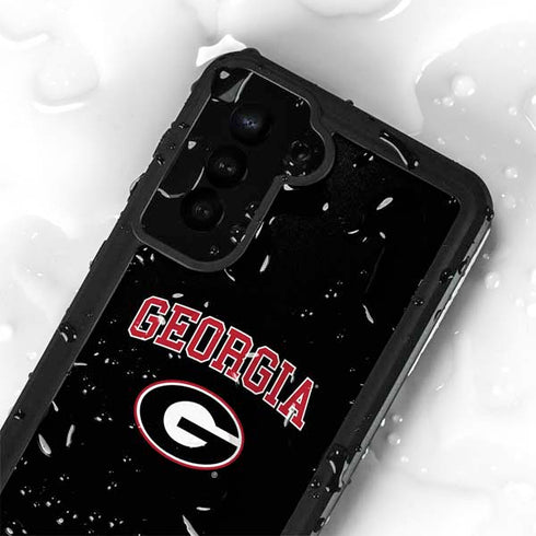 University of Georgia Collegiate Text Galaxy S23 Waterproof Case