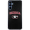 University of Georgia Collegiate Text Galaxy S24 Clear Case