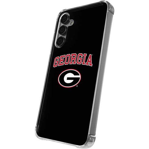 University of Georgia Collegiate Text Galaxy S24 Plus Clear Case
