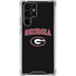 University of Georgia Collegiate Text Galaxy S24 Ultra Clear Case