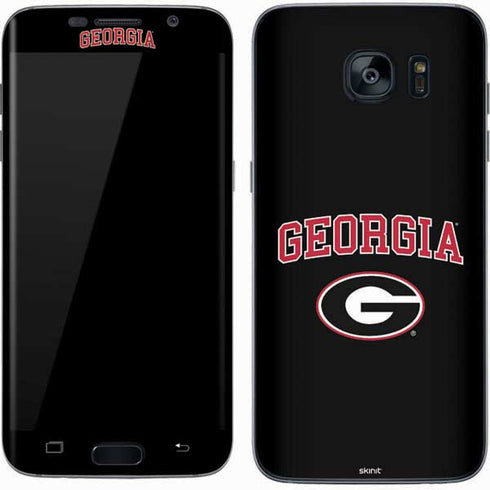 University of Georgia Collegiate Text Galaxy S7 Skin