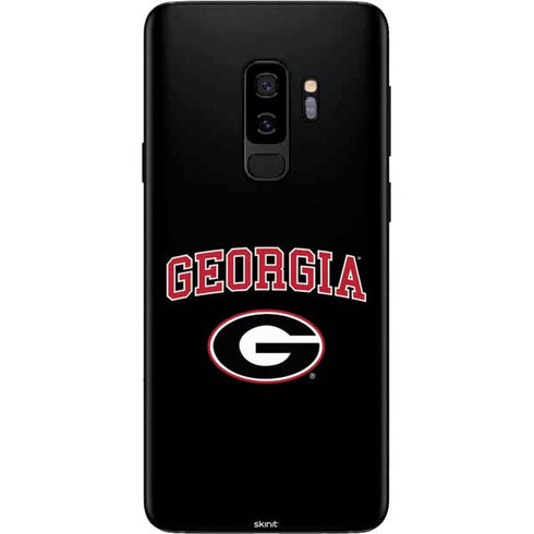 University of Georgia Collegiate Text Galaxy S9 Plus Skin