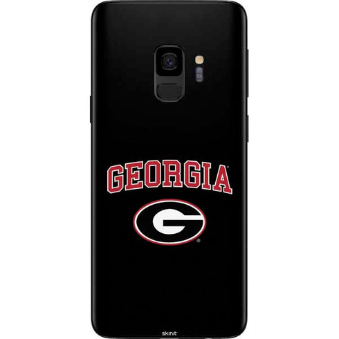 University of Georgia Collegiate Text Galaxy S9 Skin