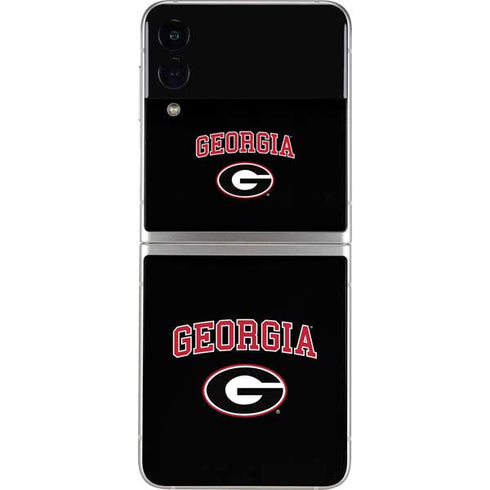 University of Georgia Collegiate Text Galaxy Z Flip3 5G Skin