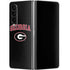 University of Georgia Collegiate Text Galaxy Z Fold4 5G Skin