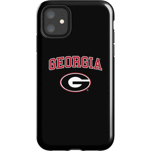 University of Georgia Collegiate Text iPhone 11 Impact Case
