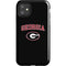 University of Georgia Collegiate Text iPhone 11 Impact Case