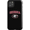 University of Georgia Collegiate Text iPhone 11 Pro Max Impact Case
