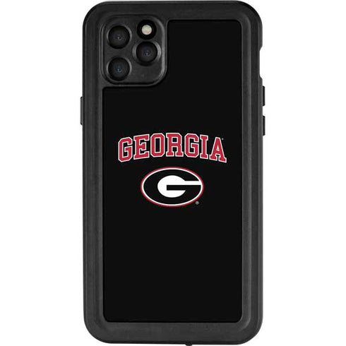 University of Georgia Collegiate Text iPhone 11 Pro Max Waterproof Case