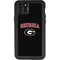 University of Georgia Collegiate Text iPhone 11 Pro Max Waterproof Case