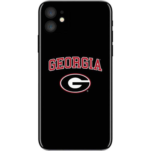 University of Georgia Collegiate Text iPhone 11 Skin