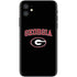 University of Georgia Collegiate Text iPhone 11 Skin