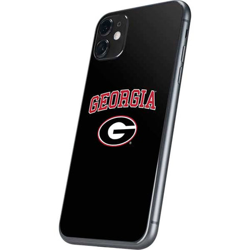 University of Georgia Collegiate Text iPhone 11 Skin