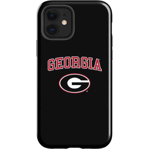 University of Georgia Collegiate Text iPhone 12 Impact Case
