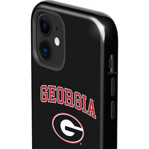 University of Georgia Collegiate Text iPhone 12 Impact Case