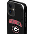 University of Georgia Collegiate Text iPhone 12 Impact Case