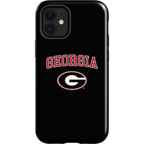 University of Georgia Collegiate Text iPhone 12 Mini Impact Case