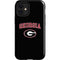 University of Georgia Collegiate Text iPhone 12 Mini Impact Case