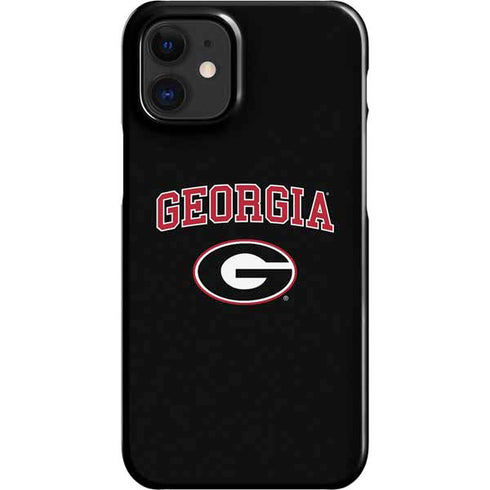 University of Georgia Collegiate Text iPhone 12 Mini Lite Case