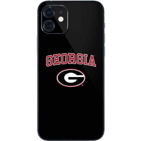 University of Georgia Collegiate Text iPhone 12 Mini Skin