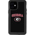 University of Georgia Collegiate Text iPhone 12 Mini Waterproof Case