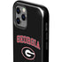 University of Georgia Collegiate Text iPhone 12 Pro Impact Case