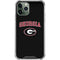 University of Georgia Collegiate Text iPhone 12 Pro Max Clear Case