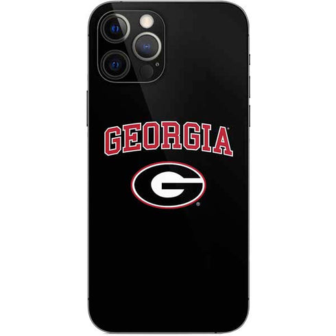 University of Georgia Collegiate Text iPhone 12 Pro Skin