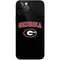University of Georgia Collegiate Text iPhone 12 Pro Skin