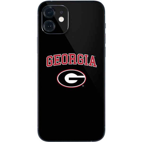 University of Georgia Collegiate Text iPhone 12 Skin