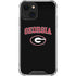 University of Georgia Collegiate Text iPhone 13 Clear Case