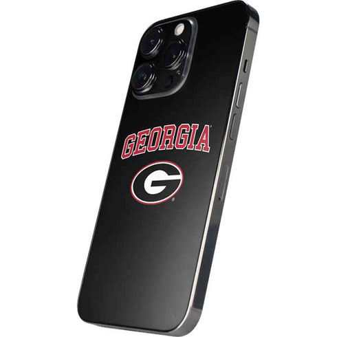 University of Georgia Collegiate Text iPhone 13 Pro Max Skin