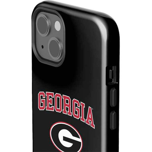 University of Georgia Collegiate Text iPhone 15 Impact Case