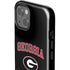 University of Georgia Collegiate Text iPhone 15 Impact Case