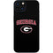 University of Georgia Collegiate Text iPhone 14 Plus Skin