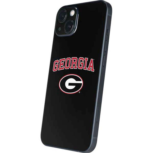 University of Georgia Collegiate Text iPhone 14 Plus Skin