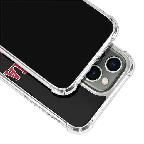 University of Georgia Collegiate Text iPhone 15 Pro Clear Case