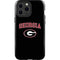 University of Georgia Collegiate Text iPhone 15 Pro Max Impact Case