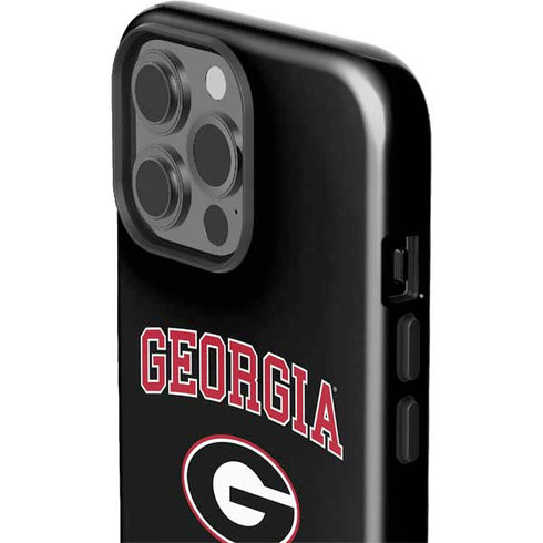University of Georgia Collegiate Text iPhone 15 Pro Max Impact Case
