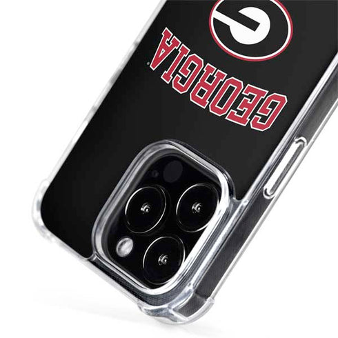 University of Georgia Collegiate Text iPhone 14 Pro Max MagSafe Case