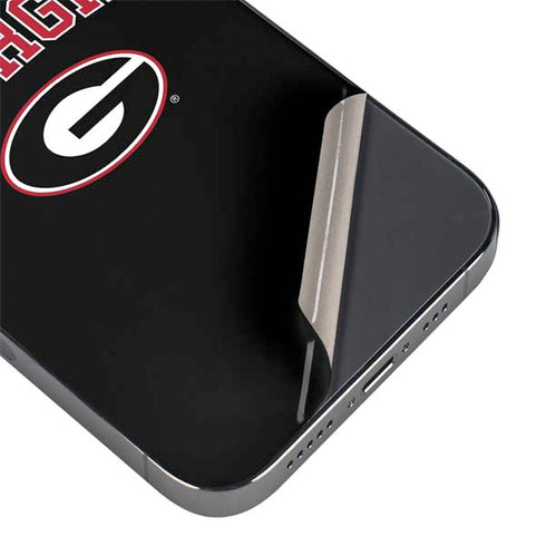 University of Georgia Collegiate Text iPhone 14 Pro Max Skin