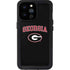 University of Georgia Collegiate Text iPhone 14 Pro Max Waterproof Case