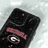 University of Georgia Collegiate Text iPhone 14 Pro Max Waterproof Case