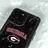 University of Georgia Collegiate Text iPhone 14 Pro Waterproof Case
