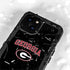 University of Georgia Collegiate Text iPhone 15 Waterproof Case