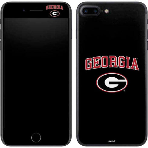 University of Georgia Collegiate Text iPhone 8 Plus Skin