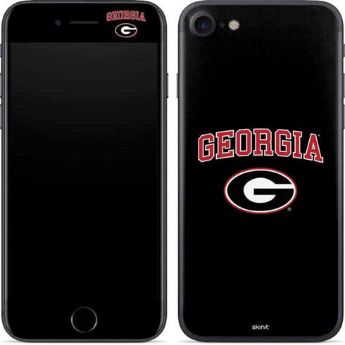 University of Georgia Collegiate Text iPhone 8 Skin
