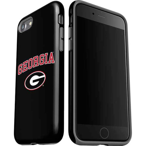 University of Georgia Collegiate Text iPhone SE (2nd & 3rd Gen) Pro Case